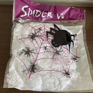 Halloween spider web indoor // outdoor decorations